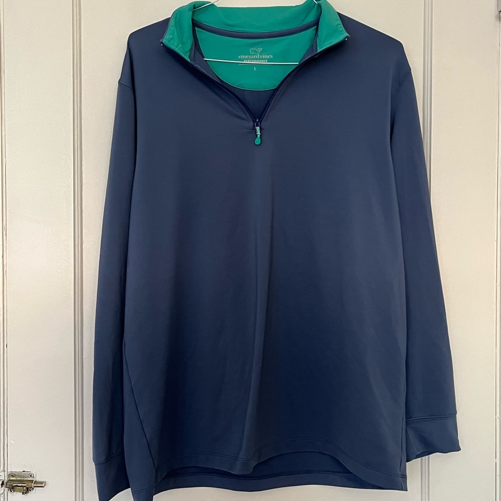 Vineyard Vines Performance, Size Men's Large, Light Gray